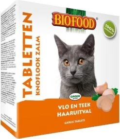 Biofood Kattensnoepjes Anti-Vlo - Zalm - 100 St