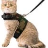Kattentuigje Met Leiband Riem Kattenharnas Camouflage Maat M Kat & Kitten - Dieren Kattenriem - Cat Leash - Halsomvang 20 Tot 26cm - Borstomvang 30 Tot 34cm - Zootic® -Kattenbenodigdheden Winkel 1065x1200 3