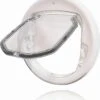 Kattenluik Voor Deur - Rond - Met Lock Functie 19x 19cm - Wit - Deurluik Voor Kat - Huisdierluik -Kattenbenodigdheden Winkel 1071x1200 2