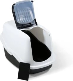 Savic Kattenbak Nestor - Kattenbak - Zwart/Wit - 56 X 39 X 38,5 -Kattenbenodigdheden Winkel 1076x1200 1