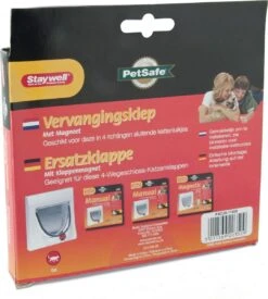 Petsafe Staywell Vervangingsklep Met Magneet - Kattenluik -Kattenbenodigdheden Winkel 1078x1200