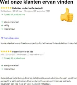 SODEAL Kattentunnel - Katten Huis - Tunnel Kat - Cat House - Kattenmand - Katten Tunnel -Kattenbenodigdheden Winkel 1089x1200 2