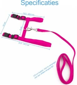 Kattentuigje Met Looplijn Kattenharnas Kittentuigje Kattenriem Met Looplijn Kat Kitten Tuigje Verstelbaar - Roze 10 Kattentuigje Met Looplijn Kattenharnas Kittentuigje Kattenriem Met Looplijn Kat Kitten Tuigje Verstelbaar - Roze -Kattenbenodigdheden Winkel 1090x1200 1