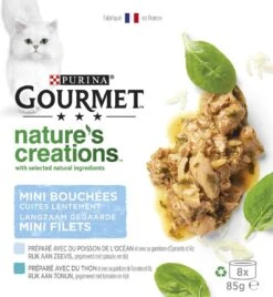 Gourmet Nature's Creations - Kattenvoer Natvoer - Zeevis - 48 X 85 Gr -Kattenbenodigdheden Winkel 1104x1200 3