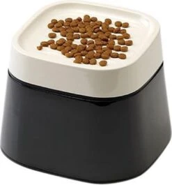 Savic Ergo Cube Voerbak Creme / Zwart 22x22x16 Cm 8 Savic Ergo Cube Voerbak Creme / Zwart 22x22x16 Cm -Kattenbenodigdheden Winkel 1118x1200