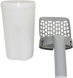 Fliksy Kattenbak Schep - Kattenbak Schepje Met Bakje - Kattenzakje - Katten - Haarverwijderaar - Kattenspeeltje -Kattenbenodigdheden Winkel 1118x1200 3