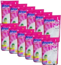 Merkloos PowerCat Silicaat Kattenbakvulling Met Energy Kristallen - 12 X 5L -Kattenbenodigdheden Winkel 1138x1200 1