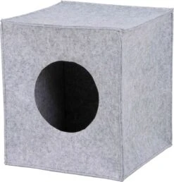 Trixie Kattenmand Iglo Anton Grijs - 33X33X37 CM