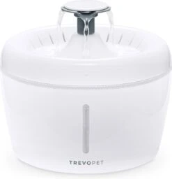 TrevoPet® Drinkfontein Kat - Waterfontein Kat - Kattenfontein - Fluisterstil - Drinkfontein - Drinkbak Kat - 2.5 Liter - Inclusief Filter - Wit -Kattenbenodigdheden Winkel 1157x1200 1