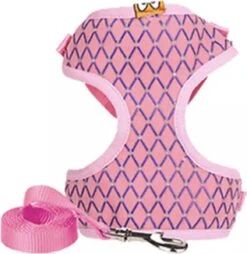 Merkloos Kattentuigje Met Looplijn - Kattenharnas - Kittentuigje - Kattenriem Met Looplijn - Kitten Tuigje Verstelbaar - Roze - Ixen -Kattenbenodigdheden Winkel 1165x1200 1