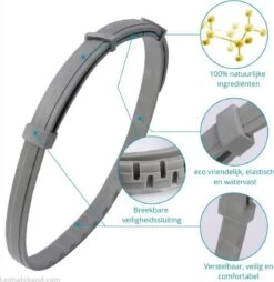 100% Natuurlijke Vlooienband - Katten - Rood - Zonder Fipronil, Flumetrine, Imidaclorid Of Diazinon - Mileuvriendelijk - Vlooien En Teken - Kattenbandje -Kattenbenodigdheden Winkel 1167x1200 5