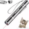 Merkloos Hoogwaardig Laserlampje Voor Katten | USB Oplaadbaar | 7 In 1 Laserpen | Laserpen | Zaklamp | Kattenspeeltje | Kattenspeelgoed | Zilver | Laserpointer Rood/groen | UV Licht -Kattenbenodigdheden Winkel 1187x1200 2