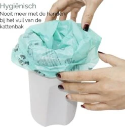 Fliksy Kattenbak Schep - Kattenbak Schepje Met Bakje - Kattenzakje - Katten - Haarverwijderaar - Kattenspeeltje -Kattenbenodigdheden Winkel 1187x1200 6