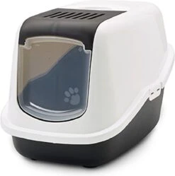 Savic Kattenbak Nestor - Kattenbak - Zwart/Wit - 56 X 39 X 38,5 -Kattenbenodigdheden Winkel 1190x1200 3