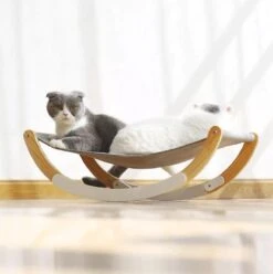 LuxeBass 2-In-1 Katten Hangmat | Hangmat Kat Met Optioneel Wiegfunctie | Wiegen Of Stabiel -Kattenbenodigdheden Winkel 1196x1200 4