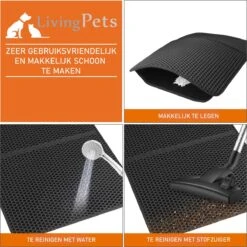 Lavida Home - Kattenbakmat - Grit Opvanger - 45 X 60 Cm - Dubbele Laag & Waterdicht - Katten Mat - Katten Mat Met Opvangruimte Voor Grit - Katten Mat - Kat Benodigdheden - Kitten - Gritmat Voor Poes - Grijs 17 Lavida Home - Kattenbakmat - Grit Opvanger - 45 X 60 Cm - Dubbele Laag & Waterdicht - Katten Mat - Katten Mat Met Opvangruimte Voor Grit - Katten Mat - Kat Benodigdheden - Kitten - Gritmat Voor Poes - Grijs -Kattenbenodigdheden Winkel 1199x1200 17