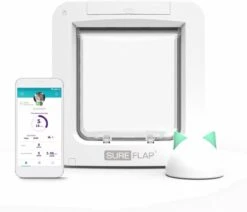 Sureflap Microchip Huisdierluik Connect - Kattenluik - Wit -Kattenbenodigdheden Winkel 1200x1028 1