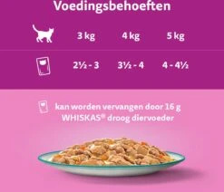 Whiskas 1+ Natvoer - Tasty Mix - Vis Van De Dag In Saus - Maaltijdzakjes 48 X 85 G 12 Whiskas 1+ Natvoer - Tasty Mix - Vis Van De Dag In Saus - Maaltijdzakjes 48 X 85 G -Kattenbenodigdheden Winkel 1200x1030 2