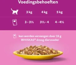 Whiskas 1+ Natvoer - Gevogelte - Selectie In Gelei - Maaltijdzakjes 80 X 85 G 10 Whiskas 1+ Natvoer - Gevogelte - Selectie In Gelei - Maaltijdzakjes 80 X 85 G -Kattenbenodigdheden Winkel 1200x1030 3