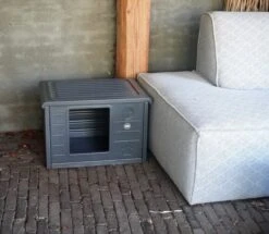 RHRQuality Kattenhuis Voor Binnen En Buiten Kattenhok Villa De Luxe Grijs -Kattenbenodigdheden Winkel 1200x1046 2