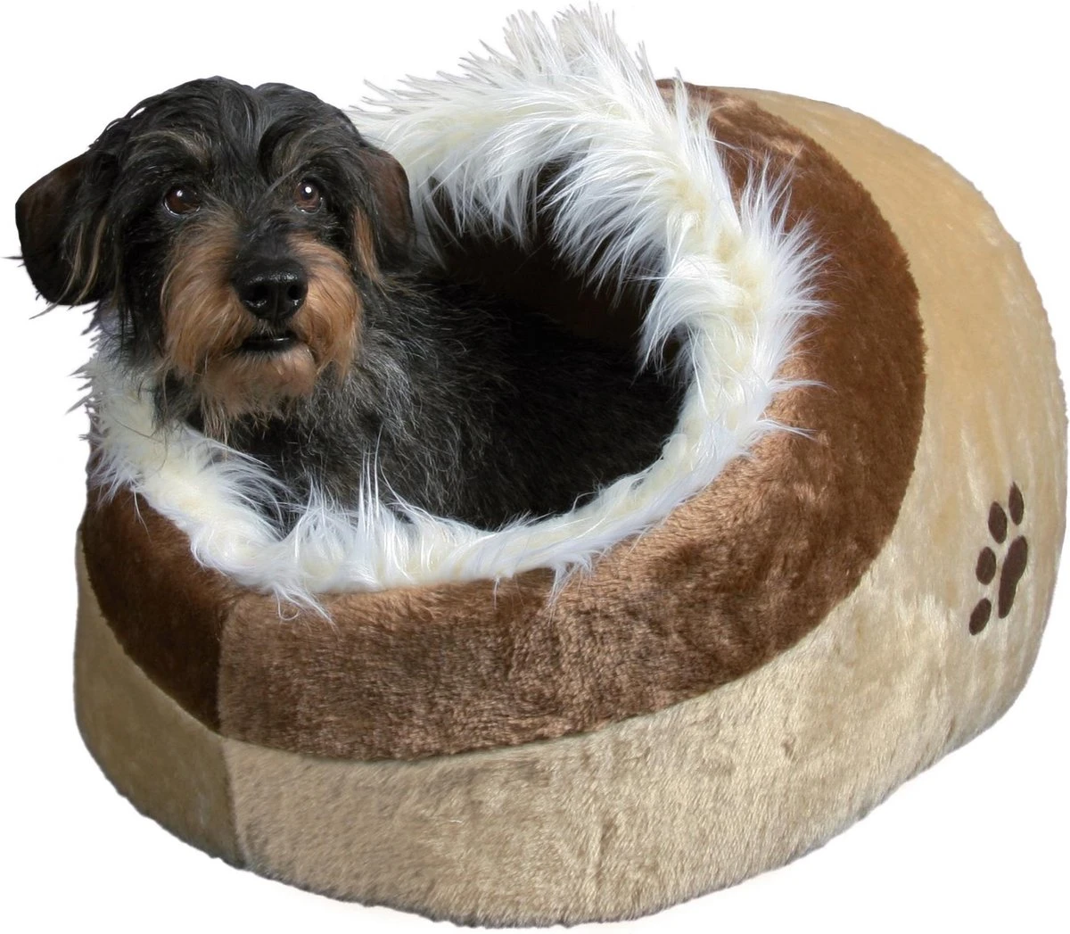 Trixie Kattenmand Iglo Minou Beige / Bruin - 41X35X26 CM 4 Trixie Kattenmand Iglo Minou Beige / Bruin - 41X35X26 CM - Afbeelding 2