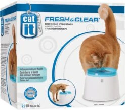 Catit Fresh And Clear - Drinkfontein Kat - Blauw /Wit - 2 L 13 Catit Fresh And Clear - Drinkfontein Kat - Blauw /Wit - 2 L -Kattenbenodigdheden Winkel 1200x1052