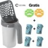 YELÉ LIVING – Kattenbakschep – Haarverwijderaar - Cat Litter Scoop – Kattenbakschep Met Container – Katten – Kattenbak – Grijs/wit – Kattenbak Schep – Grind – Kattengrind – Kattenbak Grind – Poep Zakjes – Afvalcontainer - All-in-1 Kattenbakschep 2 YELÉ LIVING – Kattenbakschep – Haarverwijderaar - Cat Litter Scoop – Kattenbakschep Met Container – Katten – Kattenbak – Grijs/wit – Kattenbak Schep – Grind – Kattengrind – Kattenbak Grind – Poep Zakjes – Afvalcontainer - All-in-1 Kattenbakschep -Kattenbenodigdheden Winkel 1200x1076 1