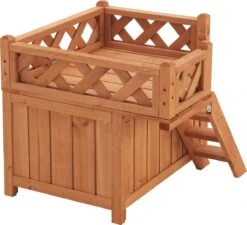 Kattenhuis Pürstein 45,7x50,8x50,3 Cm Houtkleurig -Kattenbenodigdheden Winkel 1200x1092 5