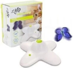All For Paws - Interactive Flutterbug – Wit/Blauw - 1 Stuk -Kattenbenodigdheden Winkel 1200x1107 6