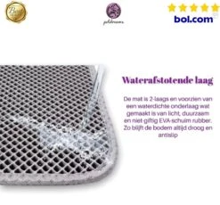 Professionele Kattenbakmat + Cadeau – Schoonloopmat Kattenbak – Katten Grit Opvanger – Dubbele Waterdichte Laag – Uitloopmat Kattenbak – Kattenverzorging – Kattenbak Accessoires - Gritmat – Kat Benodigdheden -Kattenbenodigdheden Winkel 1200x1115 2