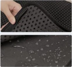 Nixnix - Kattenbakmat - 40 X 50 Cm - Waterdicht - Dubbele Laag - Honingraatstructuur - Uitloopmat - Placemat Kat - Schoonloopmat Kattenbak - Kattenbak Accessoires - Katten Grit Opvanger - Katten Mat -Kattenbenodigdheden Winkel 1200x1116 11