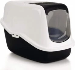 Savic Kattenbak Nestor - Kattenbak - Zwart/Wit - 56 X 39 X 38,5 -Kattenbenodigdheden Winkel 1200x1116 4