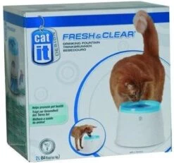 Catit Fresh And Clear - Drinkfontein Kat - Blauw /Wit - 2 L 18 Catit Fresh And Clear - Drinkfontein Kat - Blauw /Wit - 2 L -Kattenbenodigdheden Winkel 1200x1123 1