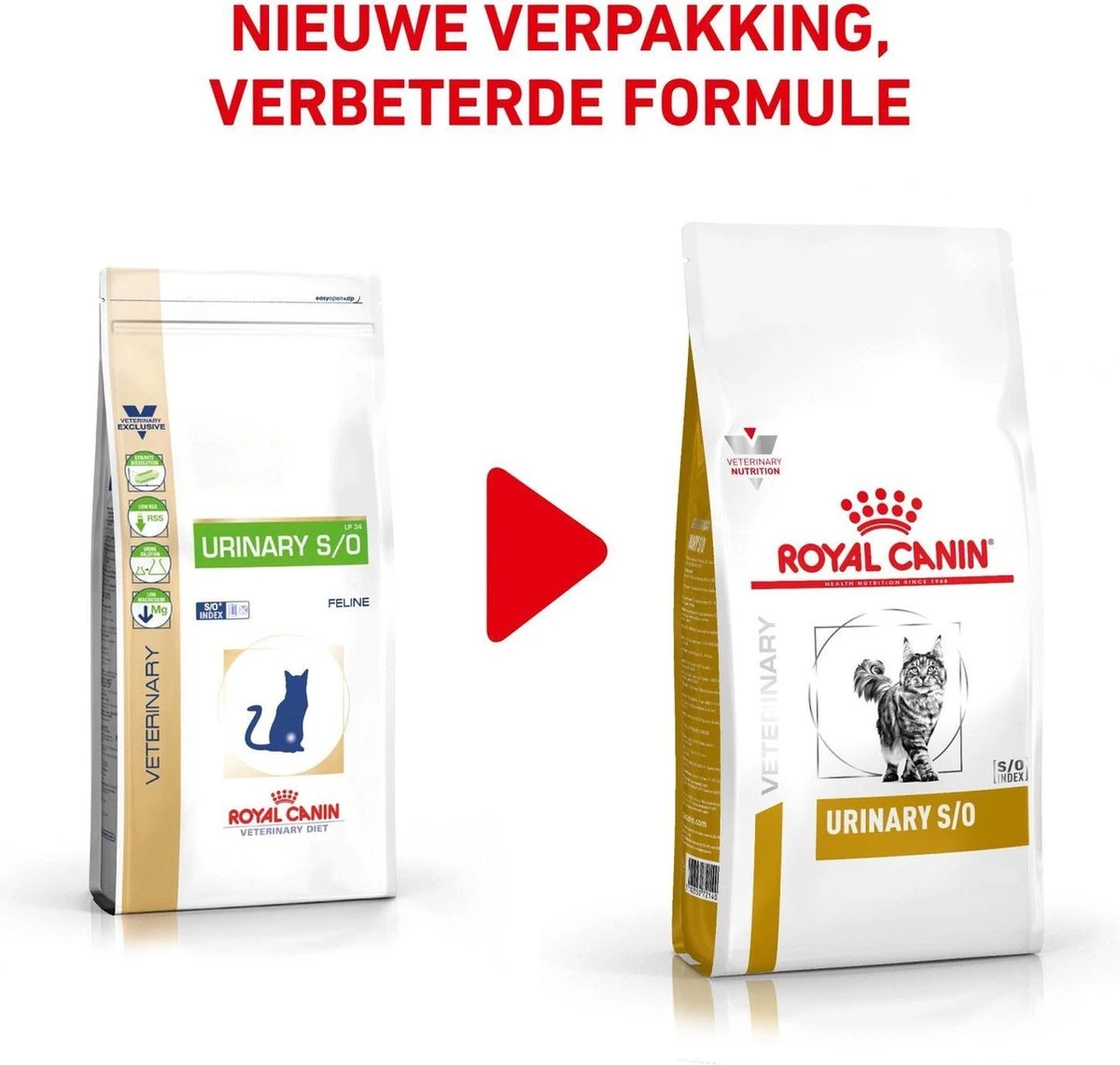 Royal Canin Urinary S/O - Kattenvoer - 7 Kg 4 Royal Canin Urinary S/O - Kattenvoer - 7 Kg - Afbeelding 2