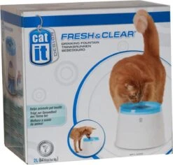 Catit Fresh And Clear - Drinkfontein Kat - Blauw /Wit - 2 L 17 Catit Fresh And Clear - Drinkfontein Kat - Blauw /Wit - 2 L -Kattenbenodigdheden Winkel 1200x1145