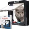 JC Pets Premium Kattenluik - Inclusief Tunnel - 4 Vergrendelingsstanden - Zwart - 20 X 19 X 5.5 Cm - Waterdicht -Kattenbenodigdheden Winkel 1200x1147