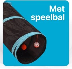 Tavaro Kattentunnel 5 Gangen - Met Speelbal - Kattenspeelgoed - Zwart / Blauw -Kattenbenodigdheden Winkel 1200x1156 4