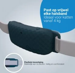 Tractive GPS CAT 4 - Kat GPS Tracker & Activiteitenmonitor - Past Op Meeste Halsbanden - Donkerblauw -Kattenbenodigdheden Winkel 1200x1161 1