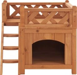 Kattenhuis Pürstein 45,7x50,8x50,3 Cm Houtkleurig -Kattenbenodigdheden Winkel 1200x1167 10