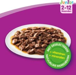 Whiskas Junior Katten Natvoer - Classic Selectie In Saus - 48 X 100g -Kattenbenodigdheden Winkel 1200x1172 7