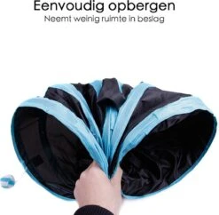 Merkloos Kattentunnel - Opvouwbaar - 3 Gangen - Voor Binnen En Buiten -Kattenbenodigdheden Winkel 1200x1174 2