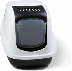 Savic Kattenbak Nestor - Kattenbak - Zwart/Wit - 56 X 39 X 38,5 -Kattenbenodigdheden Winkel 1200x1176