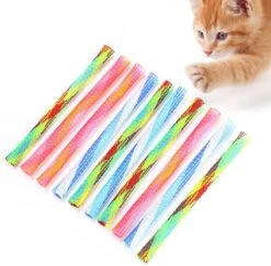 Merkloos Katten Boinks Springveren (10 Stuks) - Kattenspeelgoed – Kattenspeeltjes - Speelgoed Voor Katten Veertjes - Kitten Speeltjes Springveertjes – Kattenveertjes - Kat Speeltje Springveer | Diverse Kleuren -Kattenbenodigdheden Winkel 1200x1179 4