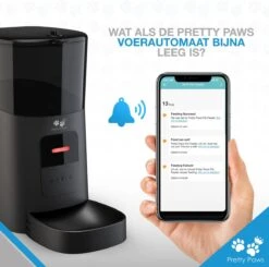 Pretty Paws PP005 Wifi Voerautomaat Zwart - Automatische Voerbak - Slimme Voerautomaat Met App - Instelbaar Voedingsschema - WIFI 21 Pretty Paws PP005 Wifi Voerautomaat Zwart - Automatische Voerbak - Slimme Voerautomaat Met App - Instelbaar Voedingsschema - WIFI -Kattenbenodigdheden Winkel 1200x1190 8