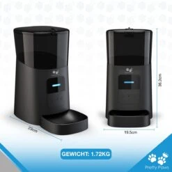 Pretty Paws PP005 Wifi Voerautomaat Zwart - Automatische Voerbak - Slimme Voerautomaat Met App - Instelbaar Voedingsschema - WIFI 26 Pretty Paws PP005 Wifi Voerautomaat Zwart - Automatische Voerbak - Slimme Voerautomaat Met App - Instelbaar Voedingsschema - WIFI -Kattenbenodigdheden Winkel 1200x1199 16