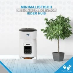 Pretty Paws PP002 Professionele Automatische Voerbak Kat- Stemrecorder - Voerautomaat - Katten Voerbak - Minimalistisch -Kattenbenodigdheden Winkel 1200x1199 3