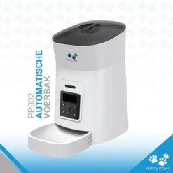 Pretty Paws PP002 Professionele Automatische Voerbak Kat- Stemrecorder - Voerautomaat - Katten Voerbak - Minimalistisch -Kattenbenodigdheden Winkel 1200x1199 5