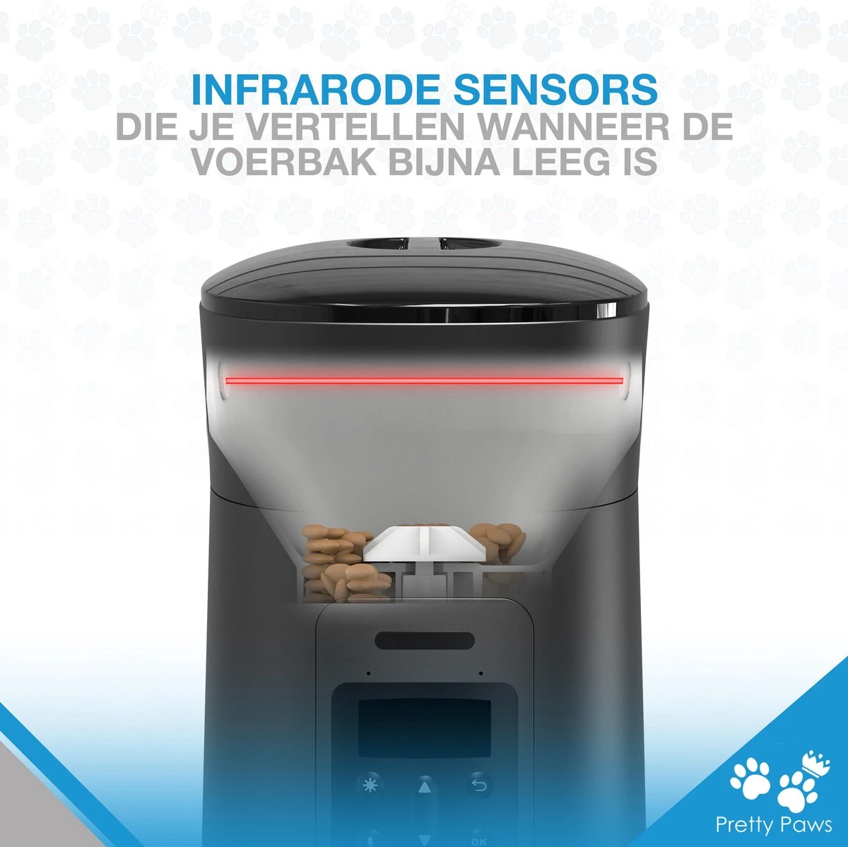 Pretty Paws PP002 Professionele Automatische Voerbak - Instelbaar Voedingsschema - Voerautomaat - Voerbak Kat Automatisch 7 Pretty Paws PP002 Professionele Automatische Voerbak - Instelbaar Voedingsschema - Voerautomaat - Voerbak Kat Automatisch - Afbeelding 5