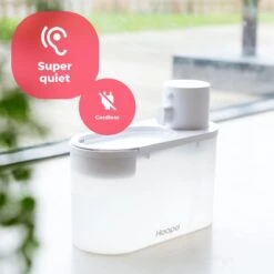 Hoopo® Agua - DRAADLOZE Waterfontein Katten - SMART Waterfontein Katten - UVC Disinfectie - 2 Liter - Automatische Katten Fontein -Kattenbenodigdheden Winkel 1200x1200 118