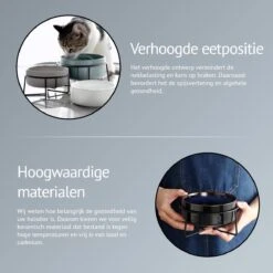 GIZMO 2x Voerbak Kat - 400 Ml - Groen - Keramische Drink- & Voerbakken Met Standaard - 13 Cm - 2 Stuks 17 GIZMO 2x Voerbak Kat - 400 Ml - Groen - Keramische Drink- & Voerbakken Met Standaard - 13 Cm - 2 Stuks -Kattenbenodigdheden Winkel 1200x1200 134